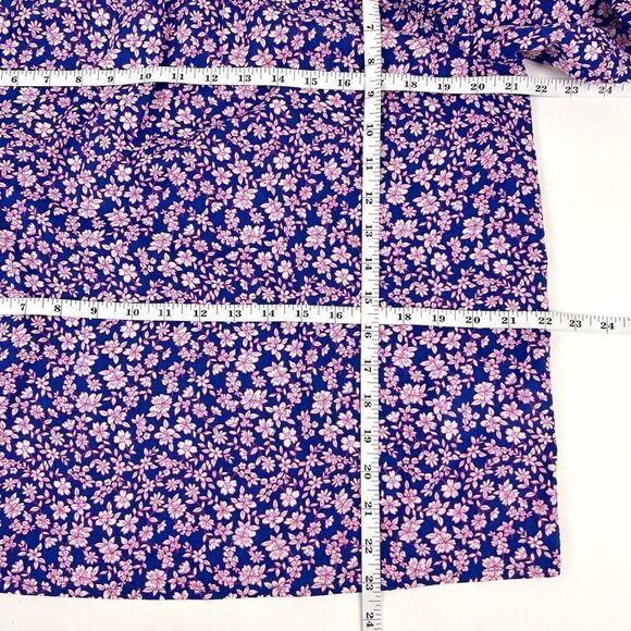 J. Crew Long-Sleeve Ruffle-Shoulder Top Size M - Picture 12 of 13